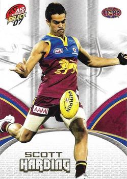 2007 Select AFL Supreme #22 Scott Harding Front
